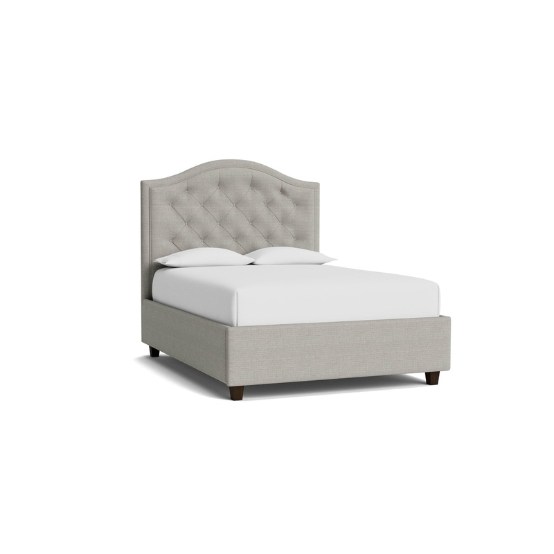 Vienna Tufted Upholstered Bed|Cal King|Full|King|Queen|Twin|No|KIT22