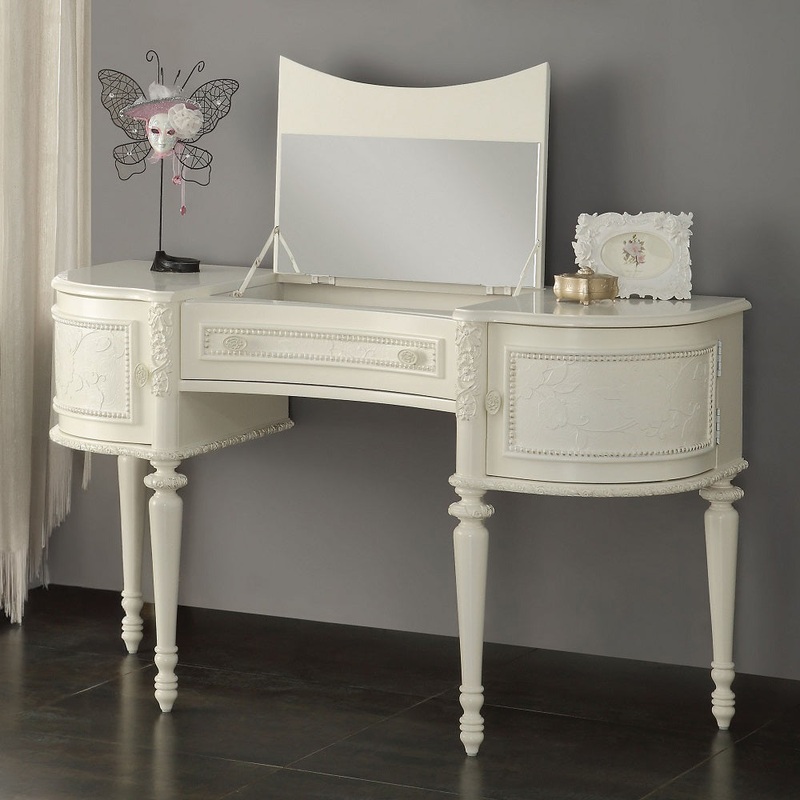 ACME Dorothy Vanity Desk & Mirror Model BD02271