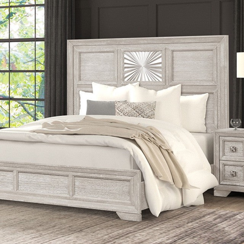 Argenthart Bed Model Fm7368Gy By Furniture Of America
