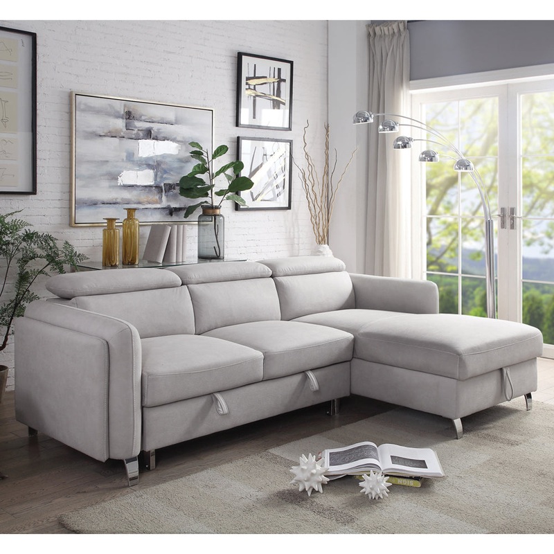 ACME Reyes Sectional Sofa Model 56040B