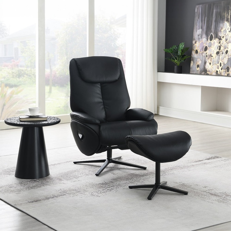 ACME Labonita Motion Accent Chair W/Swivel & Ottoman Model AC02992