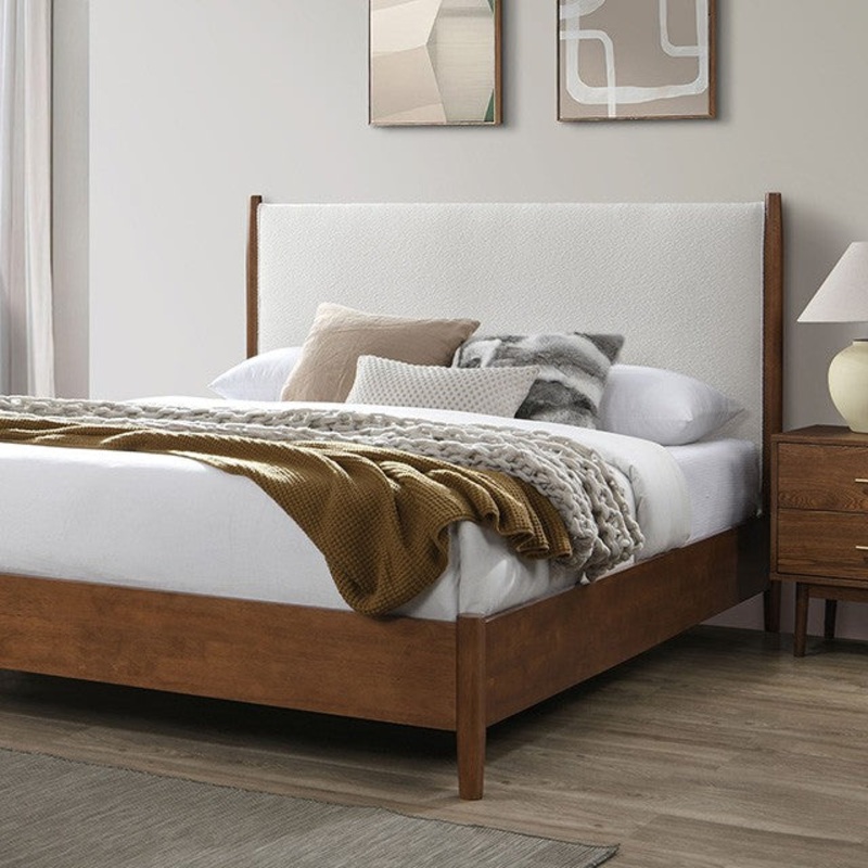 Thusis Bed Model Fm7221Wn-Full Bed By Furniture Of America