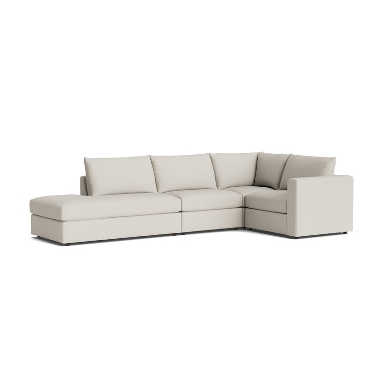 Beckham Bumper Modular L-Shaped Sectional