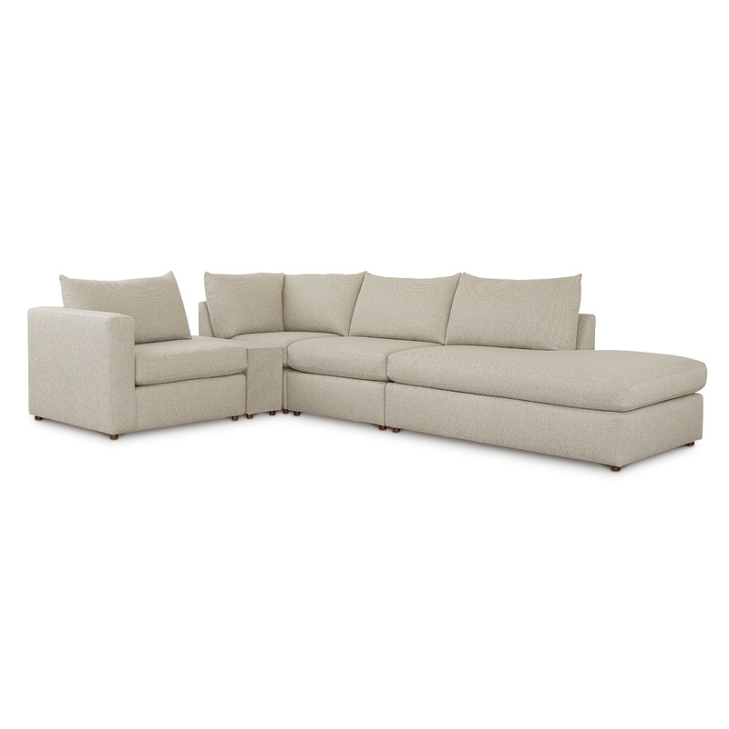 Beckham Bumper Modular Sectional with Console
