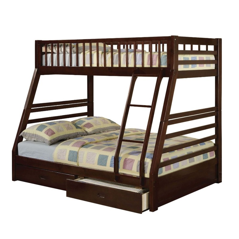 ACME Jason Twin/Full Bunk Bed Model 02020W