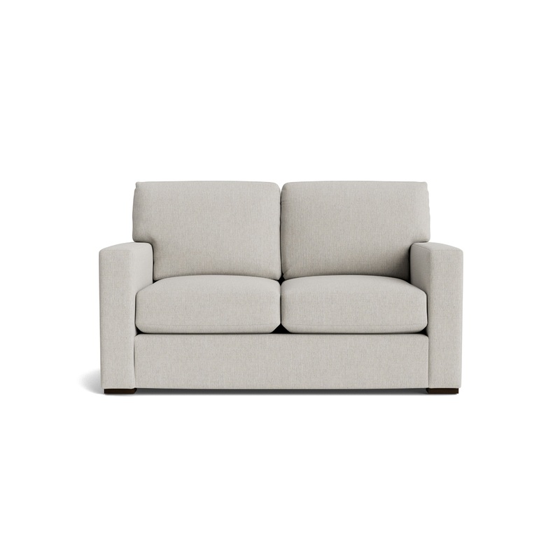 Anson Track Arm Loveseat|63″ – 2 cushion sofa|Dew Blue