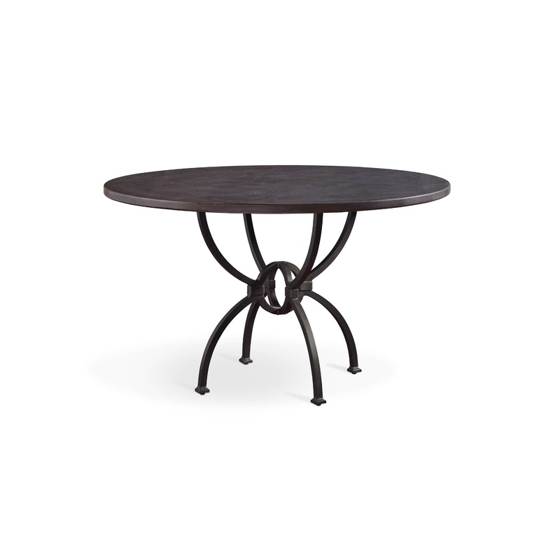Atlas Blue Stone Round Dining Table