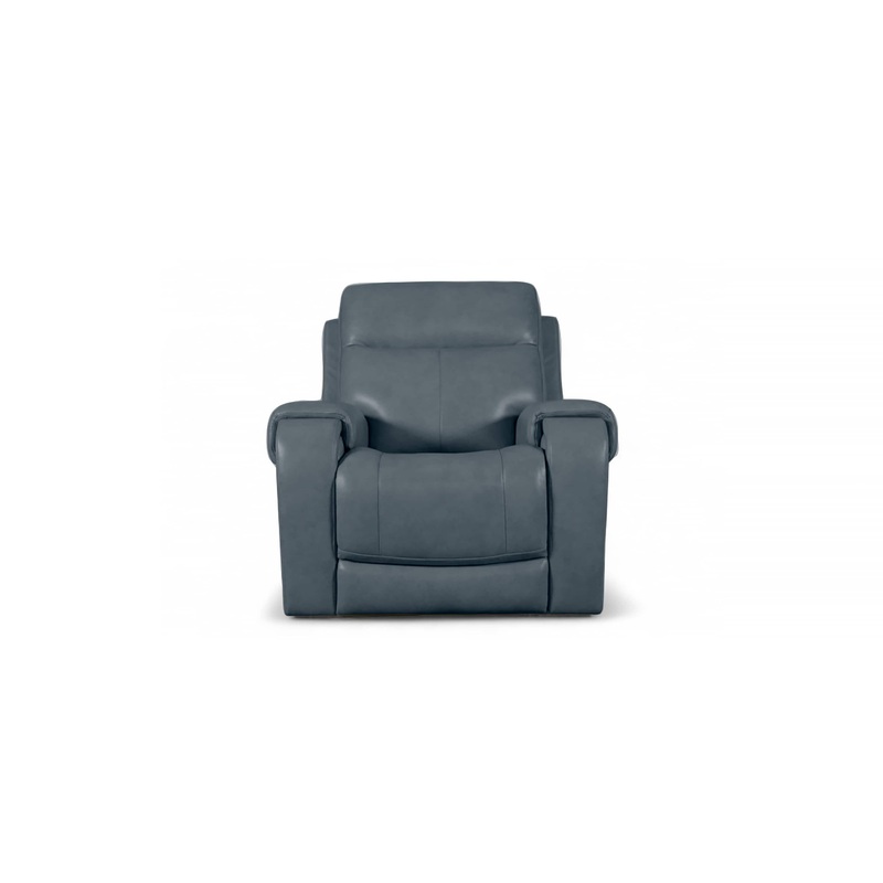 Avery Leather Power Recliner|Avery Azure|Avery Champagne