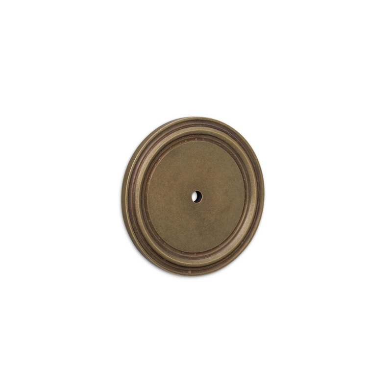 #10 Round Backplate|1.5″ Backplate|2.5″ Backplate|Burnished Brass