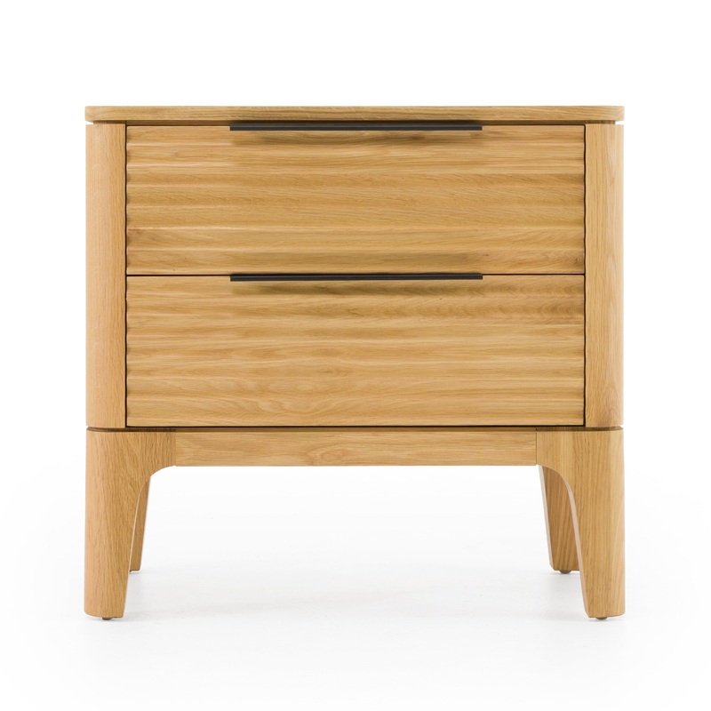 Modrest Seattle Modern Natural Oak Nightstand Model VGWD-SEA-BST02
