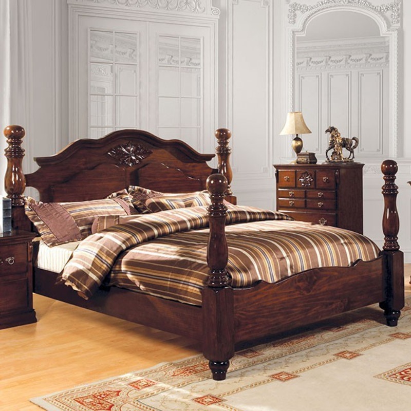 Tuscan Bed Model Cm7571-Queen Bed By Furniture Of America