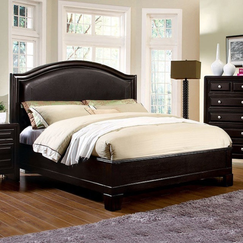 Winsor Bed Model Cm7058-Queen Bed By Furniture Of America