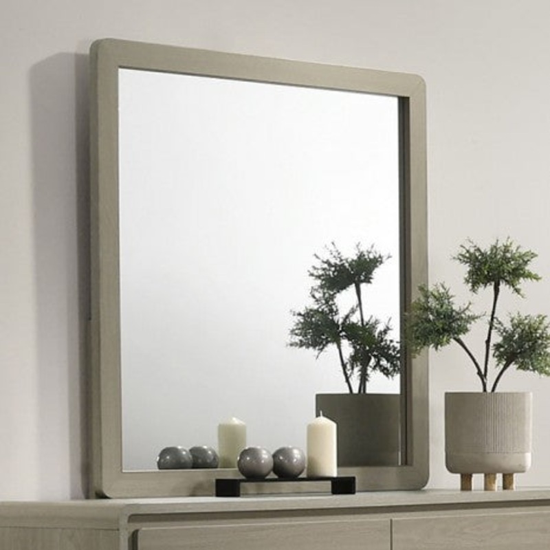 Rainier Mirror Model Fm72002Gy-M By Furniture Of America