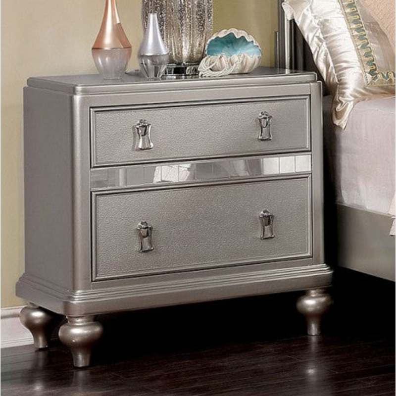 Avior Night Stand Model Cm7170Sv-N By Furniture Of America