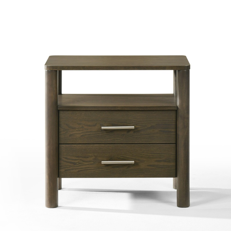 Modrest Carolina Modern Wenge Nightstand Model VGMA-BR-167-NS-WNG