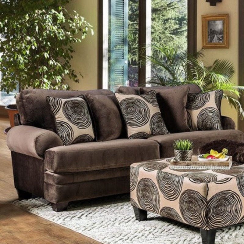 Bonaventura Sofa Model Sm5142Br-Sf By Furniture Of America