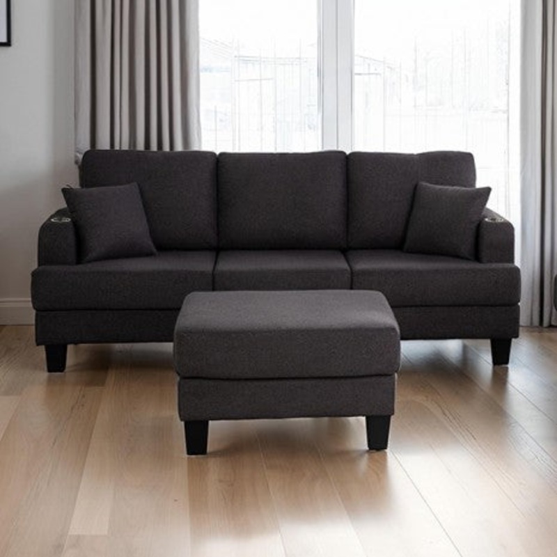 Cinderford Sofa Model Sl6936Dg-Sf-Pk By Furniture Of America