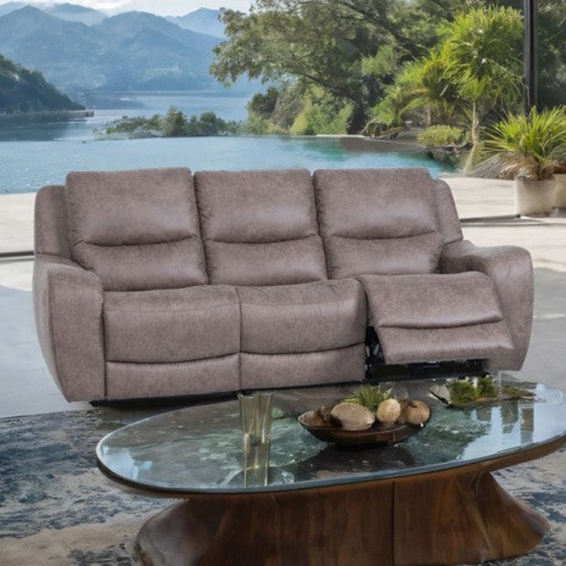 Demetrius Power Sofa Model Cm9931Br-Sf-Pm-Pk By Furniture Of America