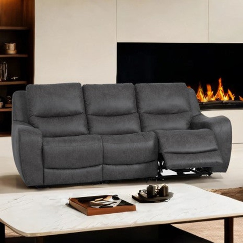 Demetrius Power Sofa Model Cm9931Dg-Sf-Pm-Pk By Furniture Of America