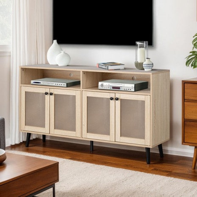 Idanha Tv Stand Model Sl-Ac4001-Tv By Furniture Of America