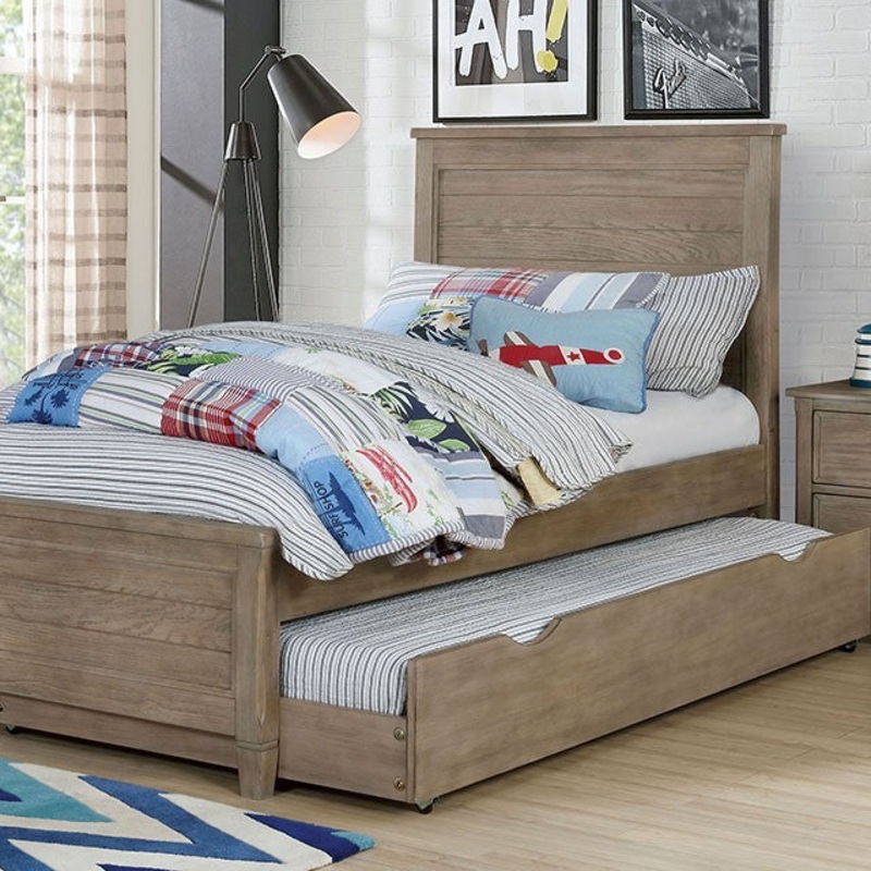 Vevey Bed Model Foa7175-Twin Bed By Furniture Of America