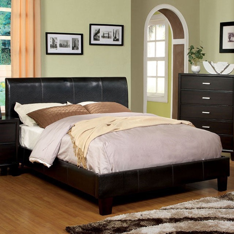 Villa Park Bed Model Cm7007-Cal.King Bed By Furniture Of America