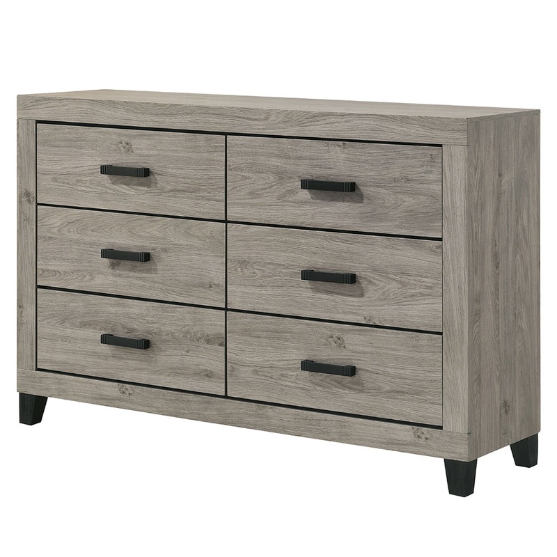 ACME Mari Light Gray Dresser Model BD04145