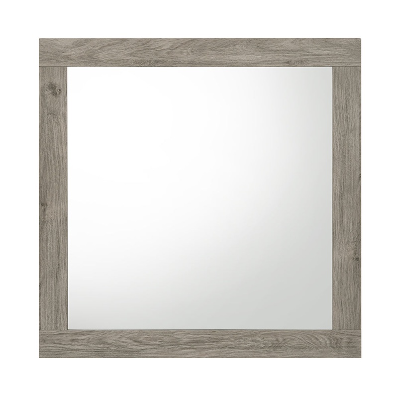 ACME Mari Light Gray Mirror Model BD04144