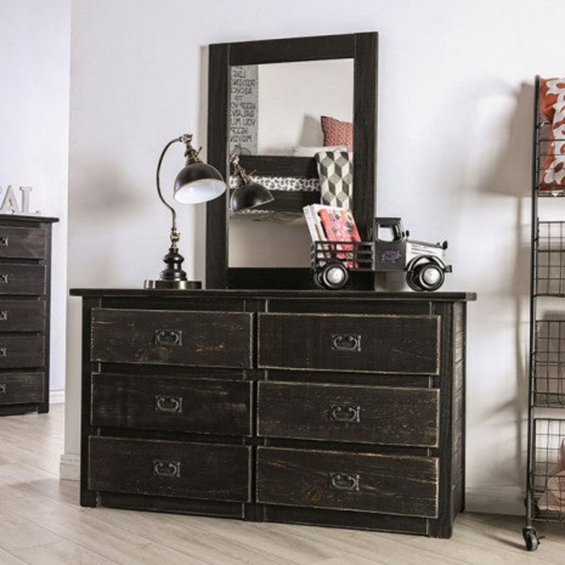 Ampelios Dresser Model Am7000Bk-D By Furniture Of America