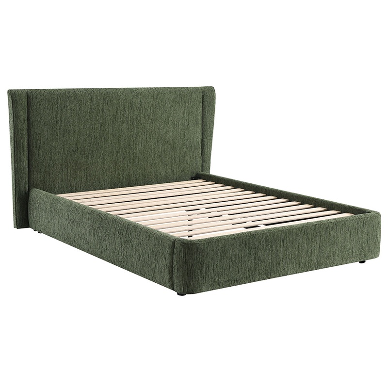 ACME Cheryl Dark Green Chenille Full Bed Model BD05450F