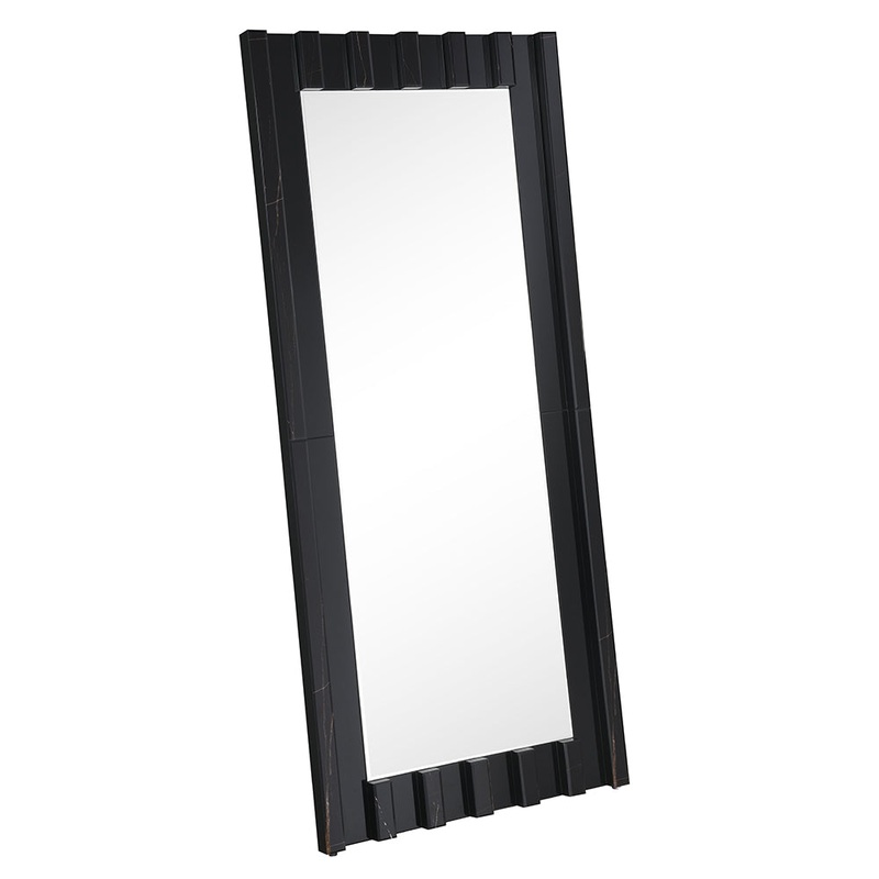 ACME Dara Black Floor Mirror Model AC03021