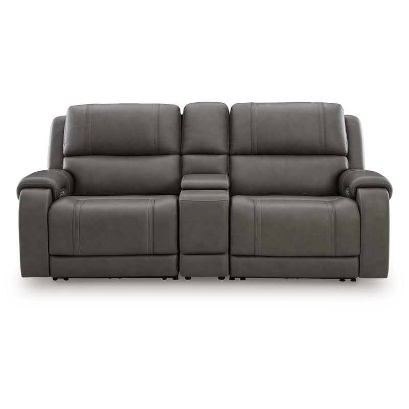 5Z – Pittson 3-Piece Power Reclining Sectional Loveseat with Console