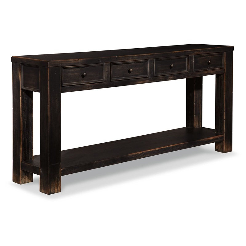 Gavelston – Sofa Table – Black