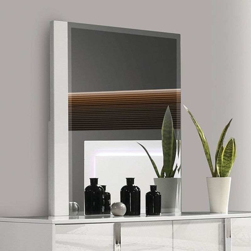 SINISTRA MIRROR By FURNITURE OF AMERICA FM7211WH-M