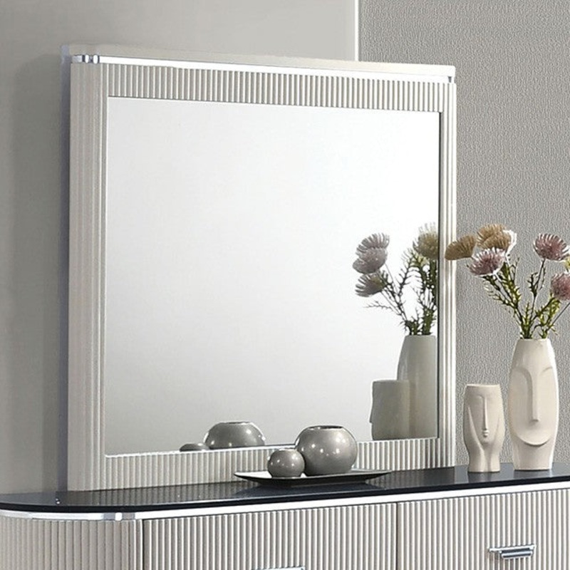 ALDGATE MIRROR By FURNITURE OF AMERICA FM7244GY-M