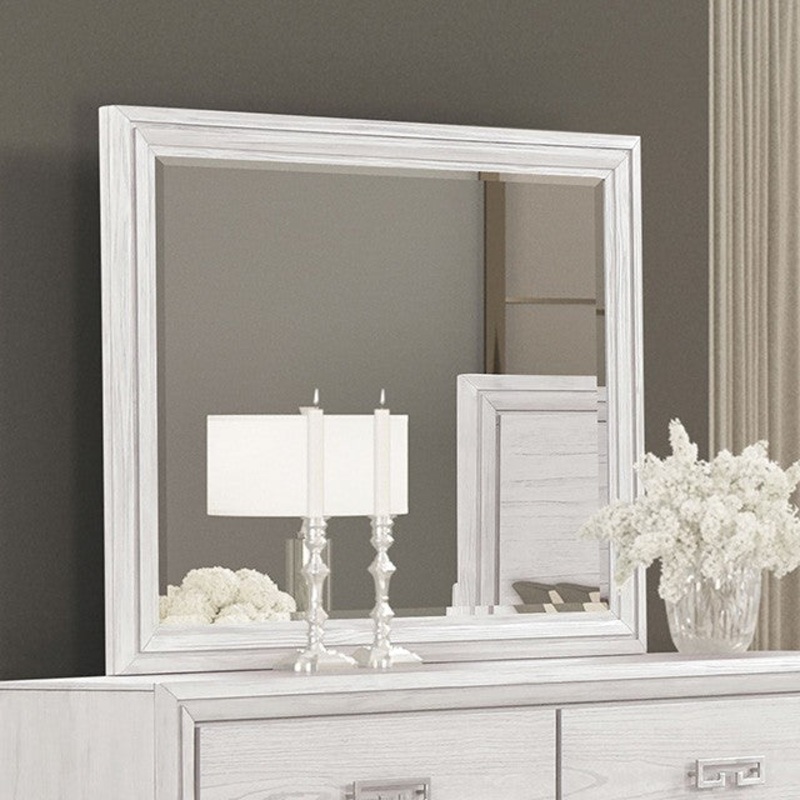 BASILONE MIRROR By FURNITURE OF AMERICA FM7440WH-M