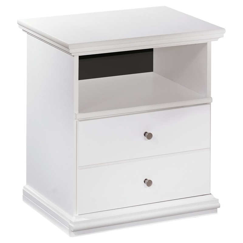 Bostwick Shoals – One Drawer Night Stand – White