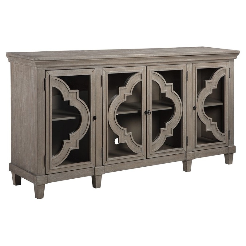 Fossil Ridge – Accent Cabinet – Gray