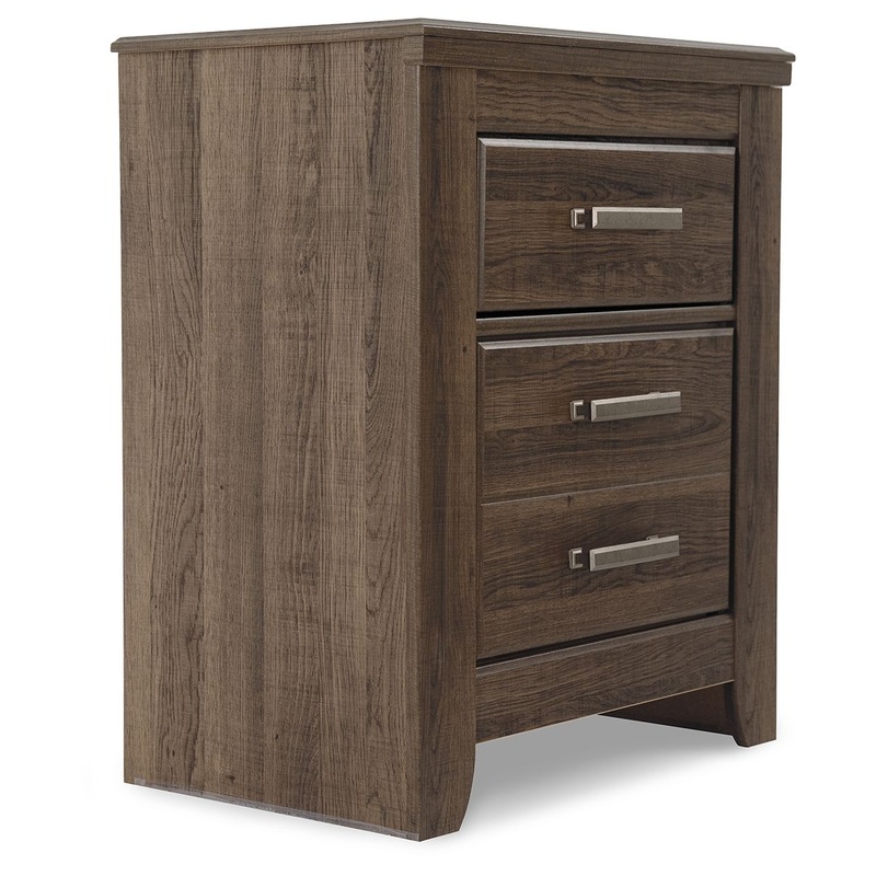 Juararo – Two Drawer Night Stand – Dark Brown