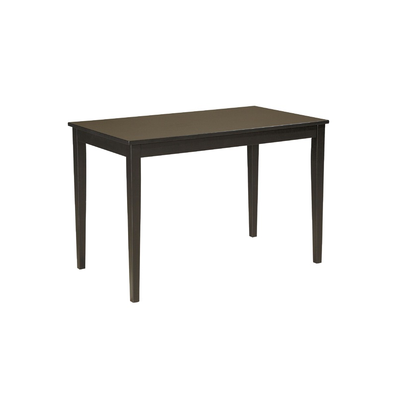 Kimonte – Rectangular Dining Room Table – Dark Brown
