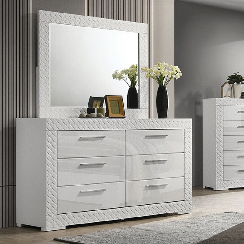 WHITBY DRESSER By FURNITURE OF AMERICA FM7216WH-D