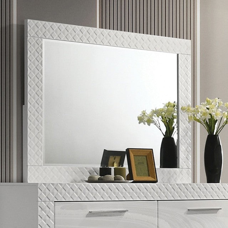 WHITBY MIRROR By FURNITURE OF AMERICA FM7216WH-M