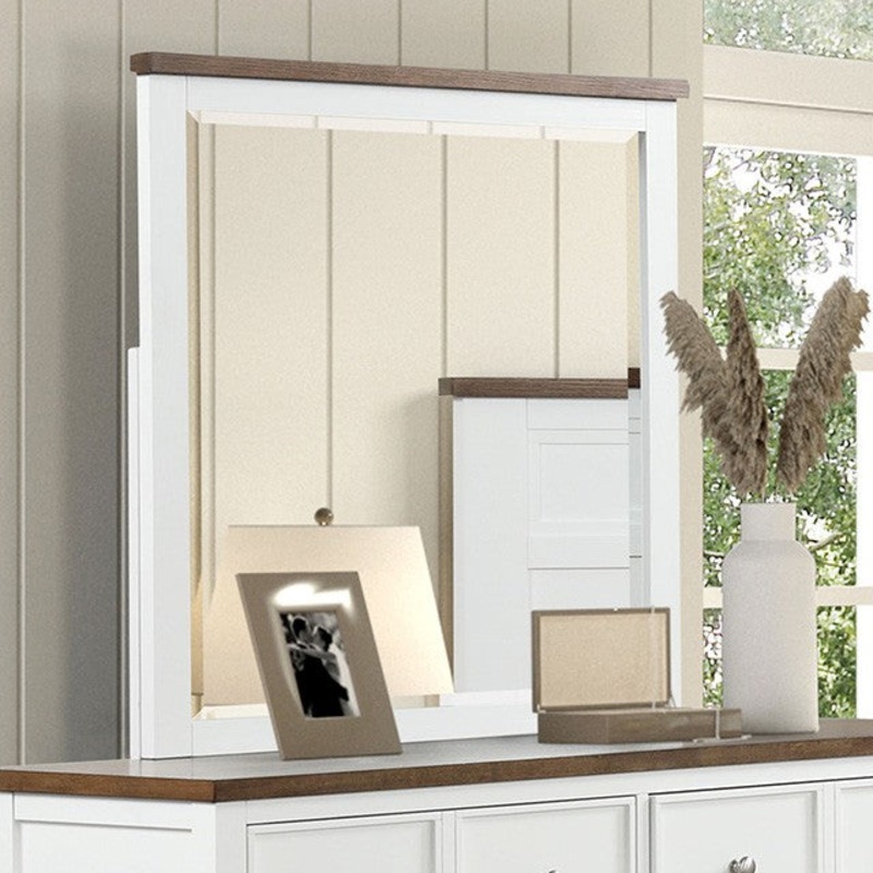 PINETOP MIRROR By FURNITURE OF AMERICA FM7171WH-M
