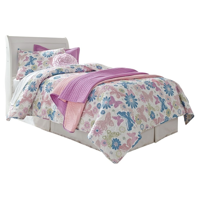 Anarasia – Sleigh Headboard|White|Twin|Queen|Full