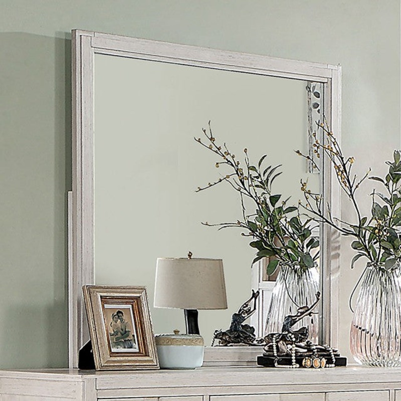 BERENICE MIRROR By FURNITURE OF AMERICA CM7580WH-M