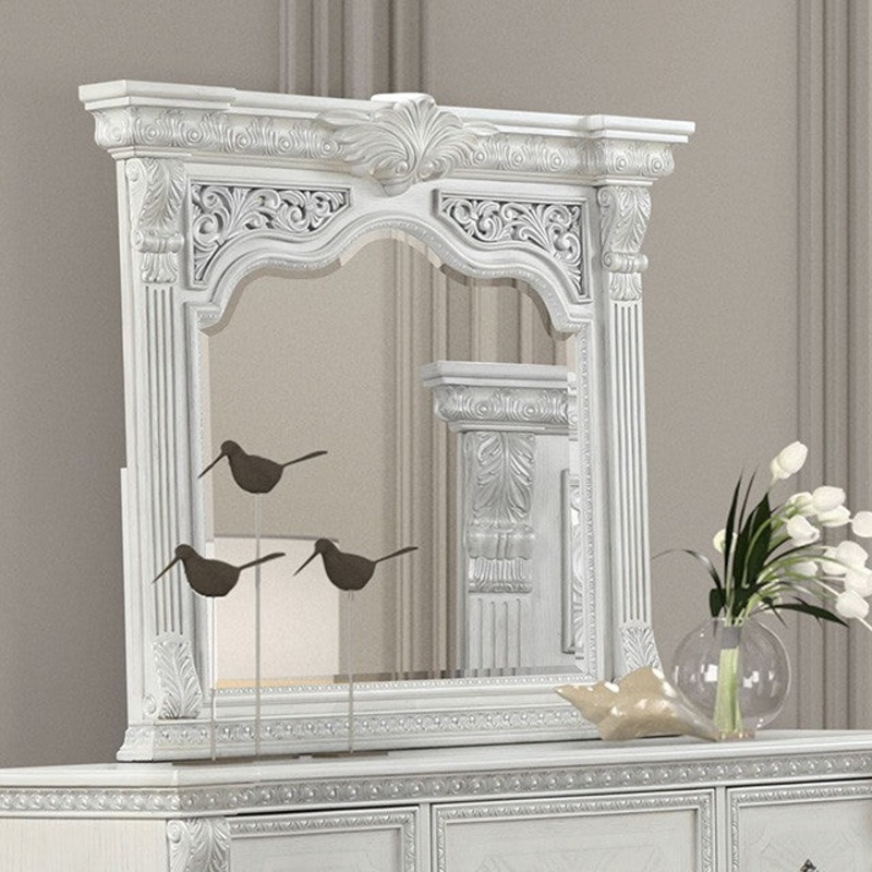 PROMENADE MIRROR By FURNITURE OF AMERICA FM70001WH-M