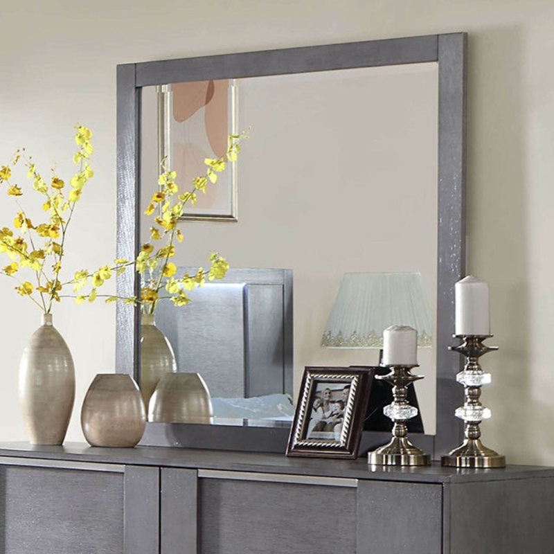 REGULUS MIRROR By FURNITURE OF AMERICA CM7475GY-M