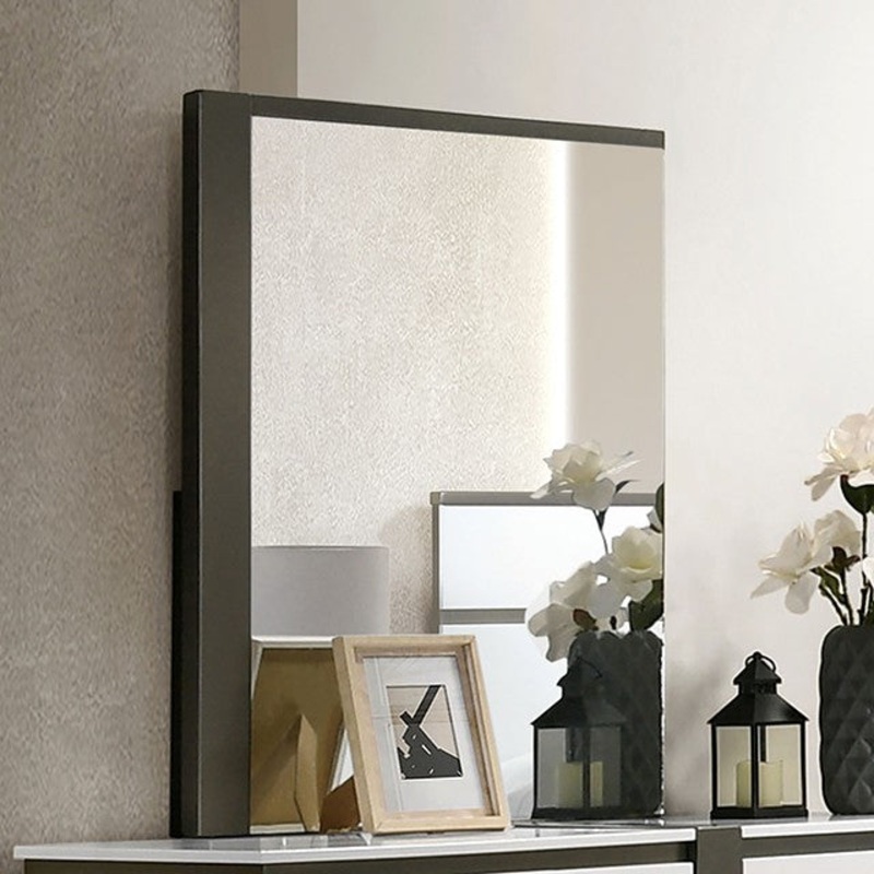BIRSFELDEN MIRROR By FURNITURE OF AMERICA FOA7225WH-M