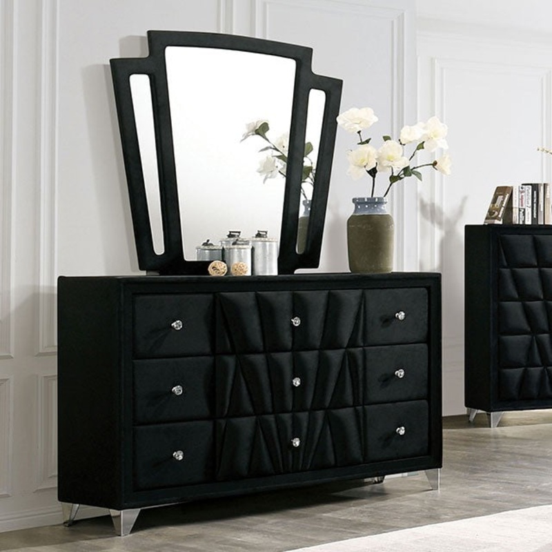 CARISSA DRESSER By FURNITURE OF AMERICA CM7164BK-D