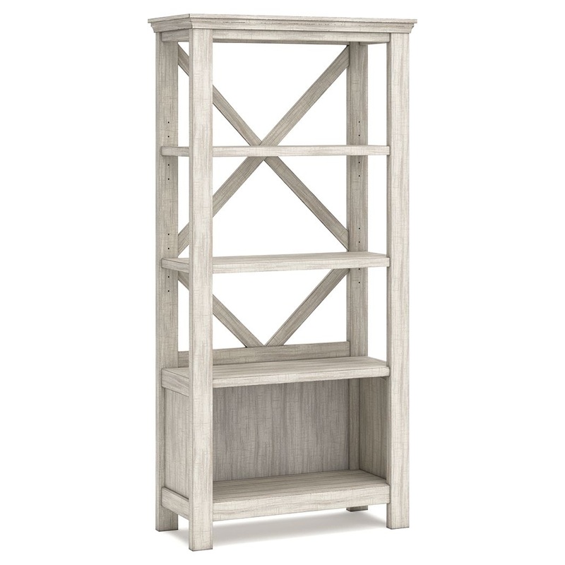 Carynhurst – Large Bookcase – Whitewash